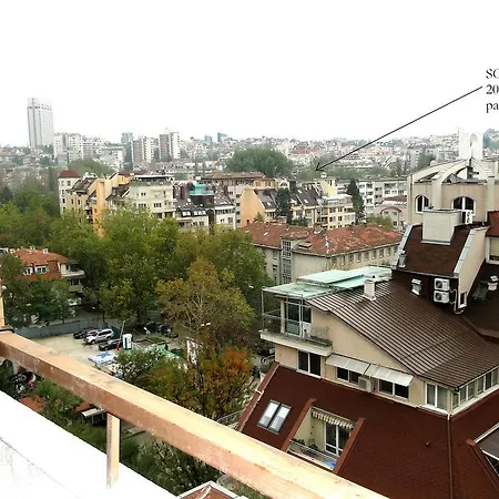 Panoramic Downtown Vitosha Sofia
